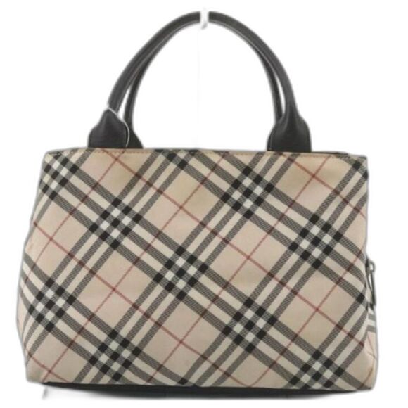 Burberry Nova Check Tote/Satchel Bag - Picture 1 of 9
